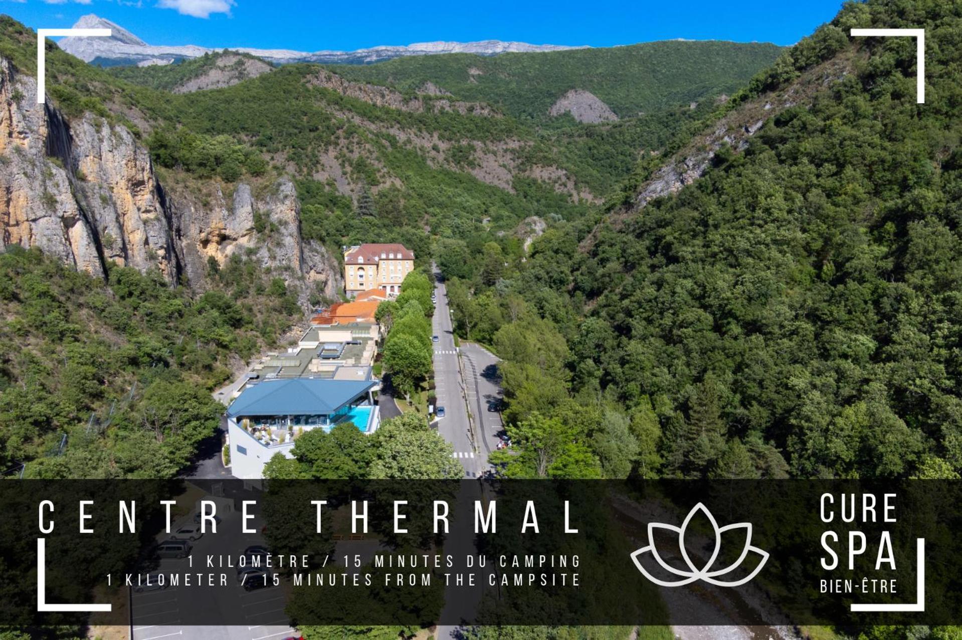 Hotel Les Eaux Chaudes Digne-les-Bains Exterior foto